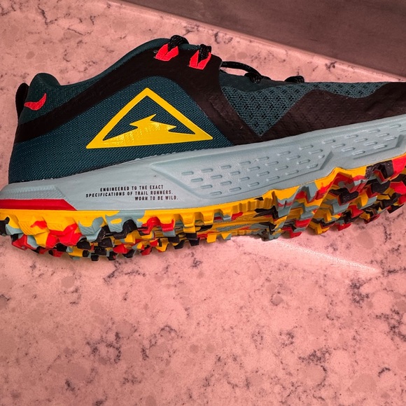 Nike Wildhorse  5 Trail  Geode ,Orange ,Teal  Athletic Shoes Women’s 9 - Picture 4 of 9